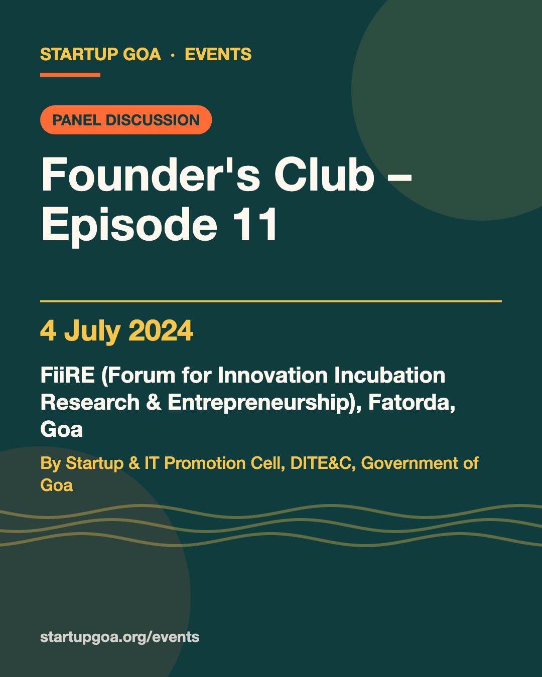 Poster for Founder's Club – Episode 11